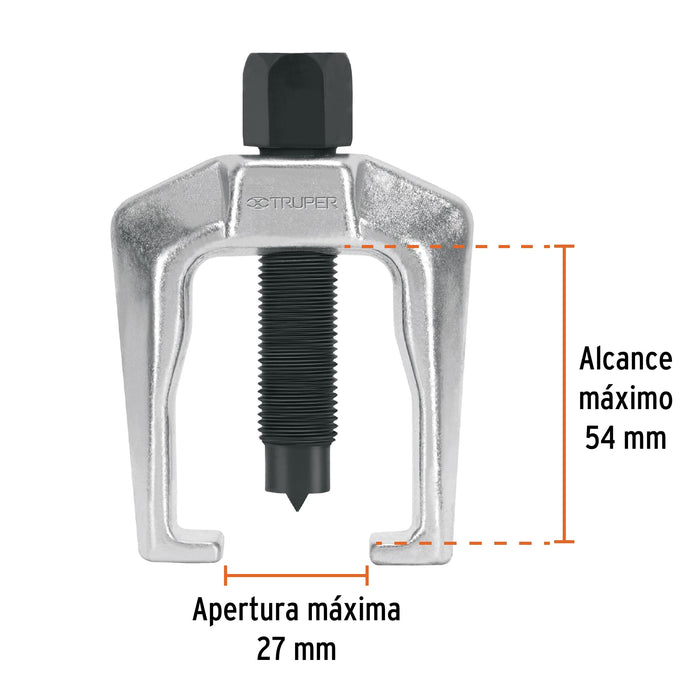 Extractor Pitman, alcance 54 mm, uso ligero, Truper 14513 EX-PIT-L