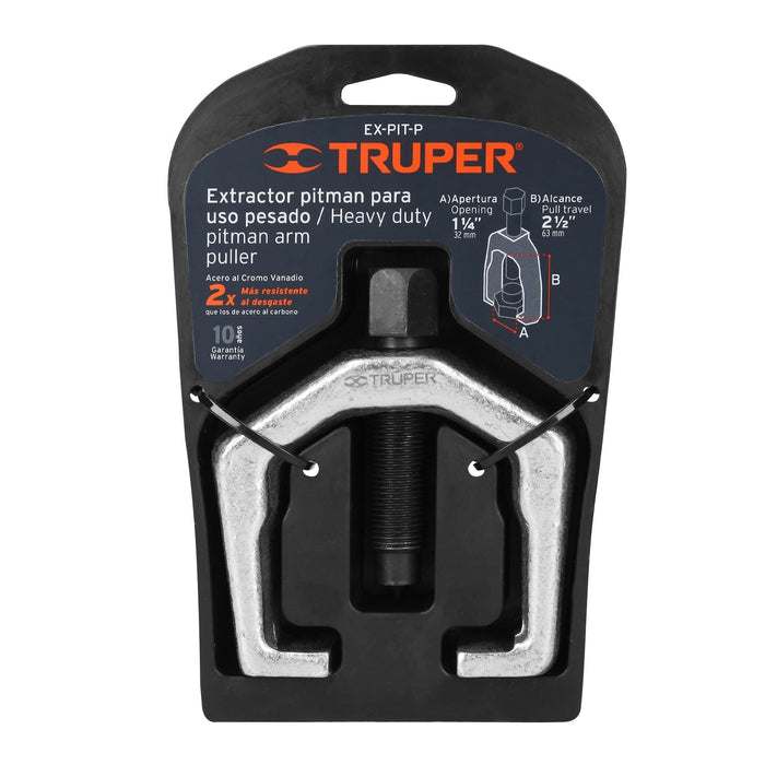 Extractor Pitman, alcance 63 mm, uso pesado, Truper 14514 EX-PIT-P