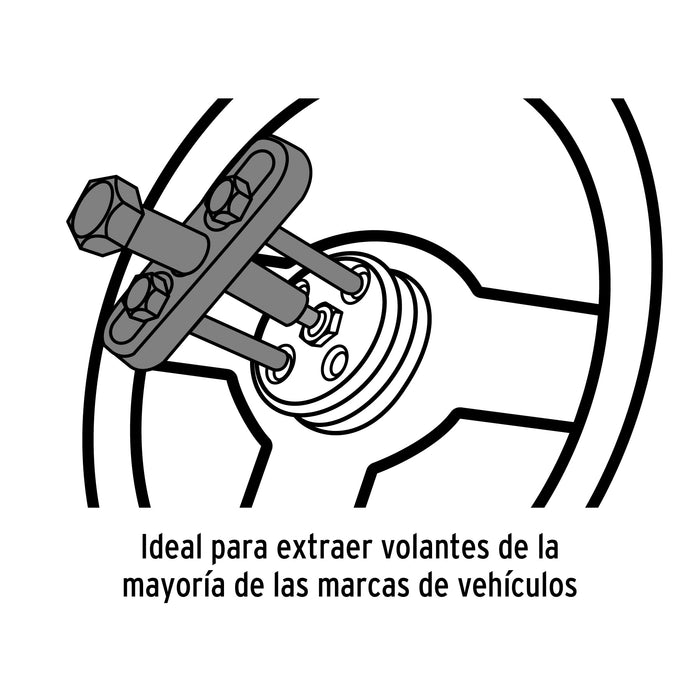 Extractor de volantes, 11 piezas, Truper 14508 EXT-10