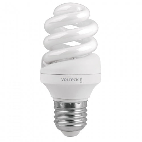 Lámpara espiral T3 11 W luz de día en blíster, Volteck 46847 F-11E