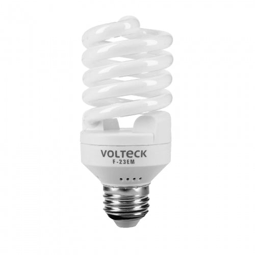 Lámpara espiral mini T2 23 W luz de día en blíster, Volteck 46838 F-23EM