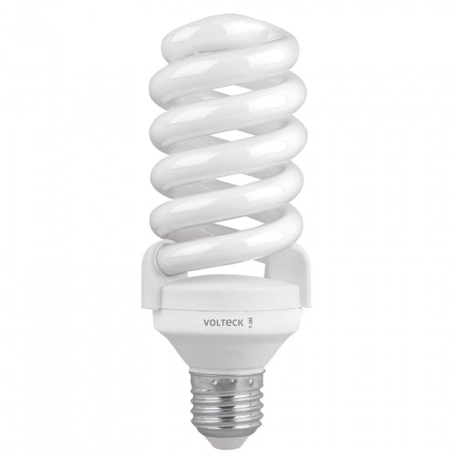 Lámpara espiral T4 28 W luz de día en blíster, Volteck 46827 F-28E