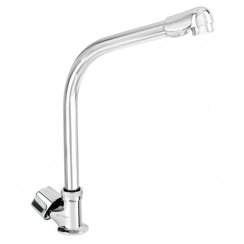 Llave individual para fregadero, cuello cobra, Foset Basic 47690 F-313