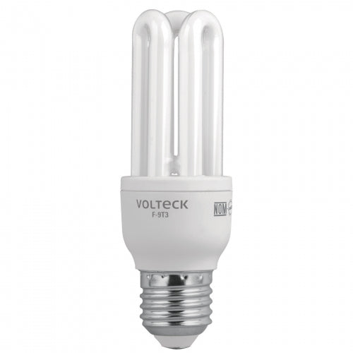 Lámpara triple T3 9 W luz de día en blíster, Volteck 46843 F-9T3