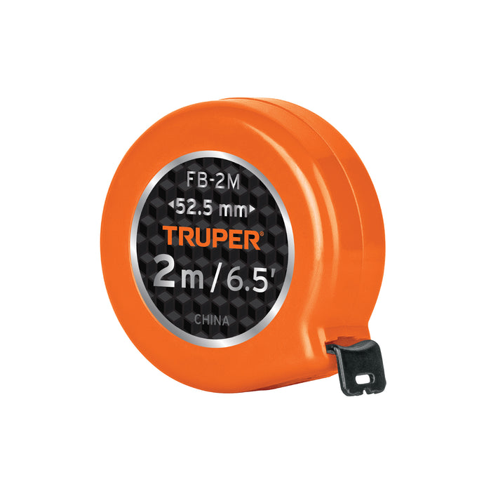 Flexómetro de bolsillo 2m, Truper 103090 FB-2M