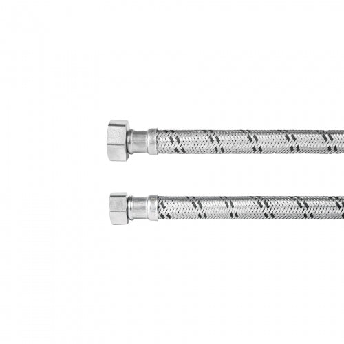 Manguera para boiler, acero inox, 1/2'x3/4', 150 cm, Foset 47426 FBO-12150X