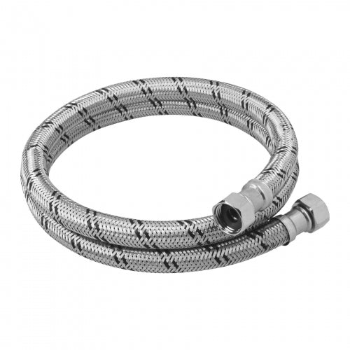 Manguera para boiler, acero inox, 1/2'x1/2', 120 cm, Foset 48967 FBO-22120X