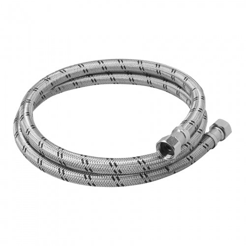 Manguera para boiler, acero inox, 1/2'x1/2', 150 cm, Foset 48968 FBO-22150X