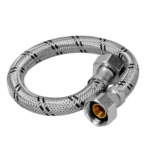 Manguera para boiler, acero inox, 3/4'x3/4', 40 cm, Foset 49129 FBO-3440X