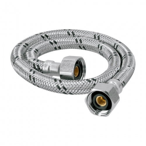 Manguera lavabo/fregadero, acero inox, 1/2' x 1/2', 55 cm 49182 FFR-55X