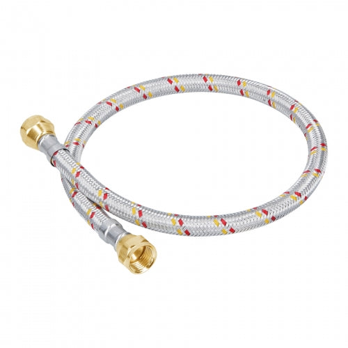 Manguera para gas, aluminio, 3/8', 60 cm, Foset Basic 24060 FGA-06P