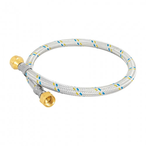 Manguera para gas, aluminio, 3/8' x 3/8', 60 cm, Foset 49137 FGA-06
