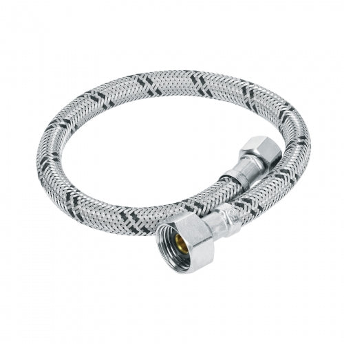 Manguera lavabo/fregadero, acero inox, 1/2' x 3/8', 40 cm 45489 FLA-40XL
