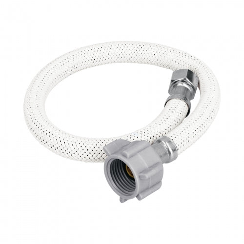 Manguera lavabo/fregadero,vinilo,1/2'x3/8',40cm, plást/lat 45492 FLA-P40VL