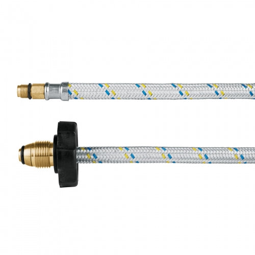 Manguera pigtail, aluminio, 7/16' x 7/8', 55 cm, Foset 49513 FPIG-55