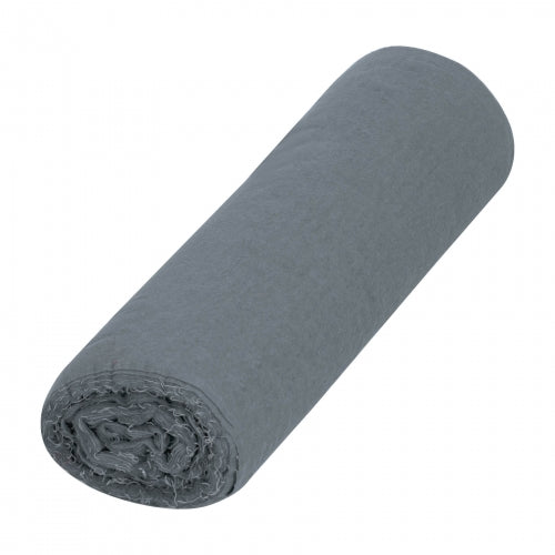 Rollo de 25 m de franela gris de algodón, Klintek 56021 FRA-25G