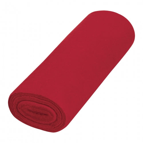 Rollo de 25 m de franela roja de algodón, Klintek 56022 FRA-25R