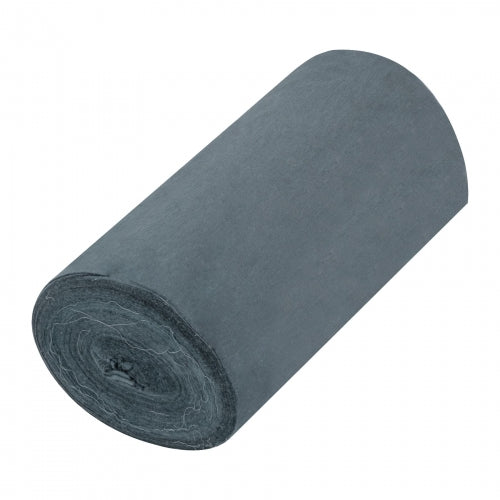 Rollo de 50 m de franela gris de algodón, Klintek 57003 FRA-50G