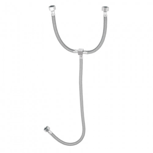 Manguera 'T' lavabo/fregadero, vinilo, 1/2'x1/2'x1/2', 55cm 48224 FTE-55V