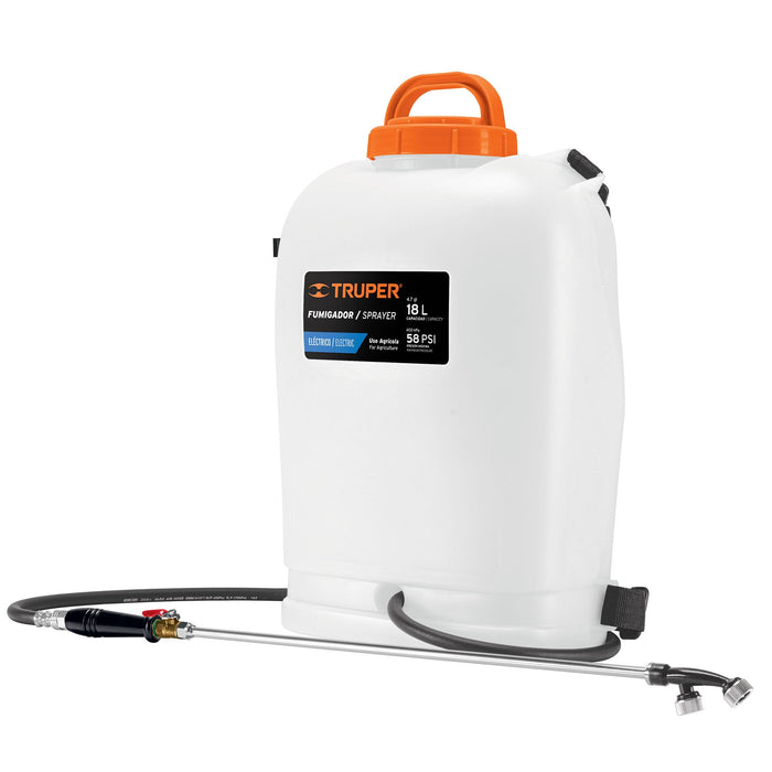 Fumigador de 18 L eléctrico con batería ion litio de 12 V 101745 FUB-18