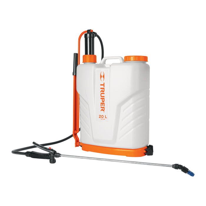 Fumigador de 20 L manual de mochila, Truper 14193 FUM-20