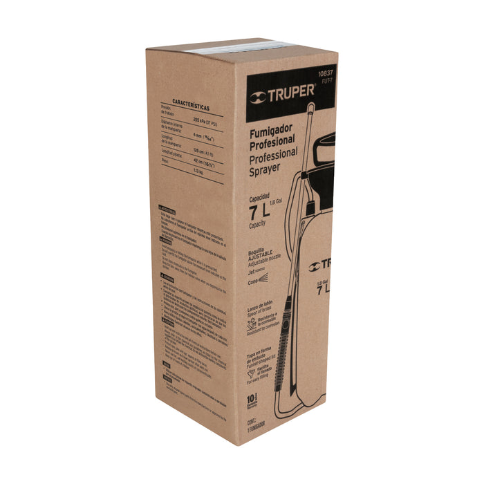 Fumigador jardinero 7 L (1.8 gal), Truper 10837 FUT-7
