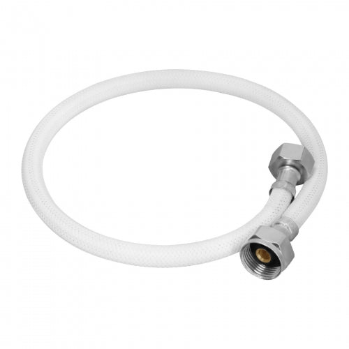 Manguera p/WC, vinilo blanco, 1/2' x 7/8', 60 cm 45315 FWC-60B