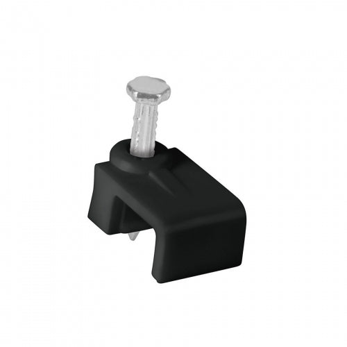 Bolsa con 20 grapas negras de 5 x 8.5 mm para cable plano 48034 GPL-8N