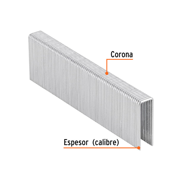 Caja con 1000 grapas corona 7/16' cal. 16, 32mm p/ENNE-160 Código: 13334