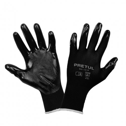 Guantes de nylon recubiertos de nitrilo, CH, Pretul 20026 GU-121P