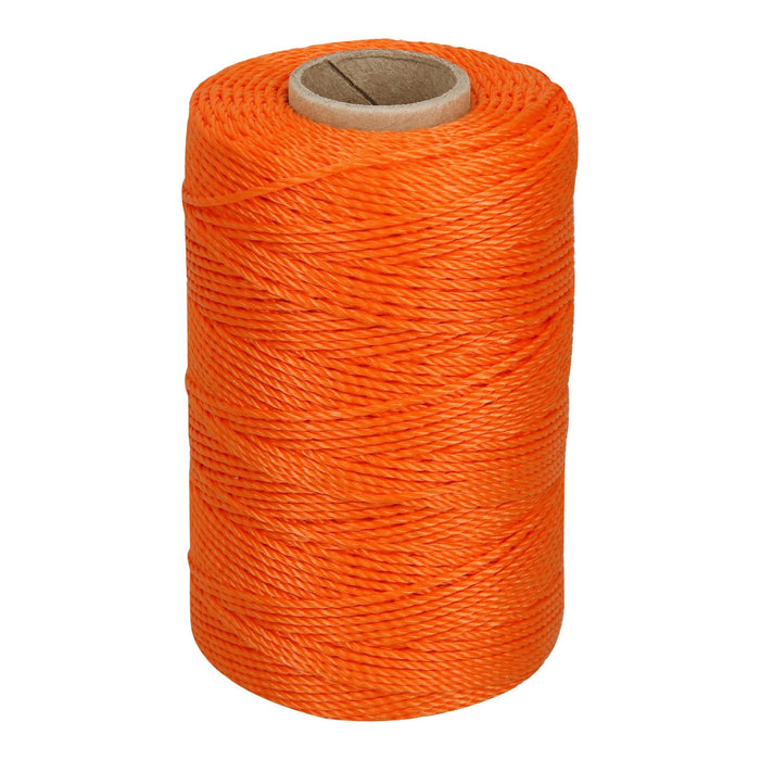 Carrete con 165 m de hilo para albañil naranja, Truper 14061 HIL-165N