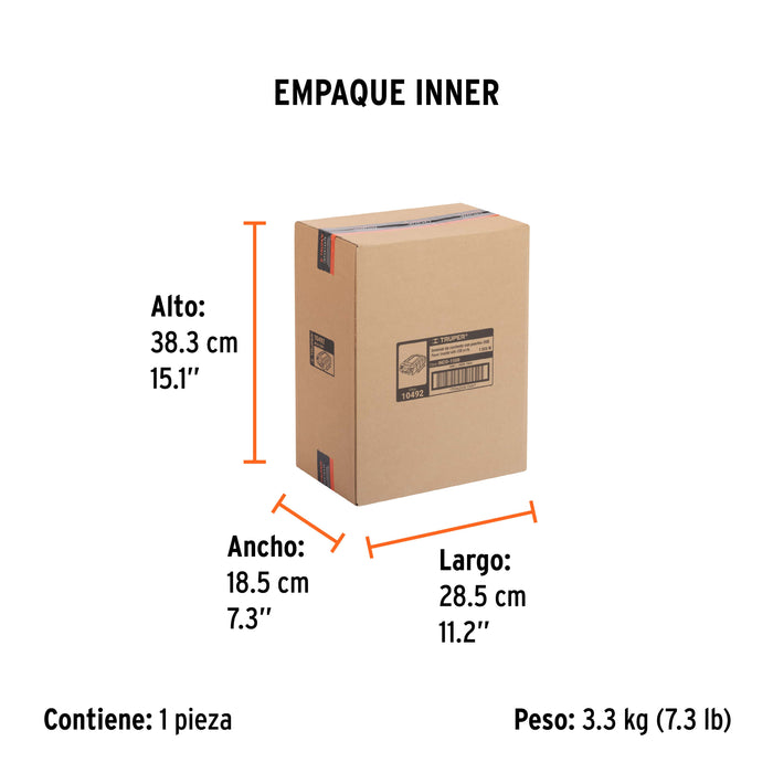 Inversor de corriente de 1500 W con puertos USB, Truper 10492 INCO-1500