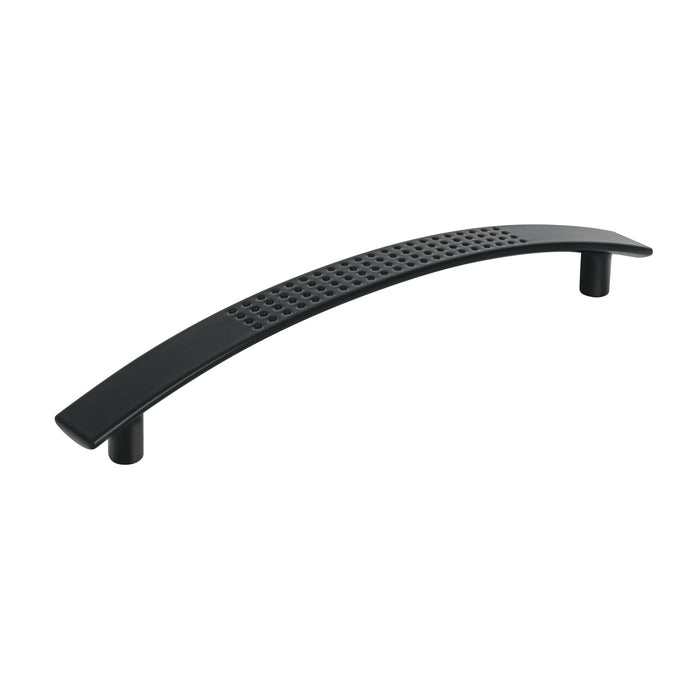 Jaladera de 128mm estilo 'Contempo' acabado negro, Hermex 45642
