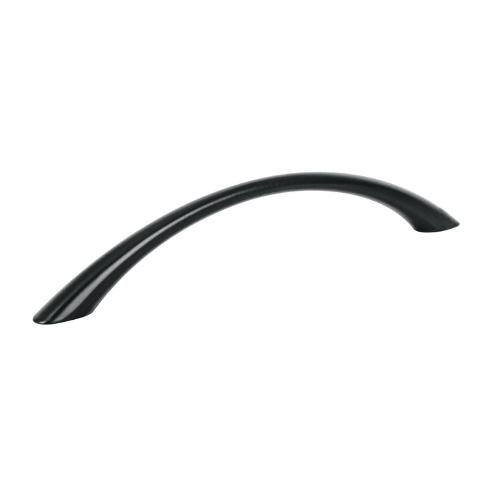 Jaladera de 128mm estilo 'Arco' acabado negro, Hermex 45644