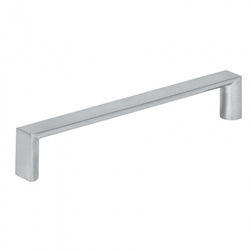 Jaladera metálica de 128mm estilo 'Andamio', níquel satinado 43902 JAL-0912