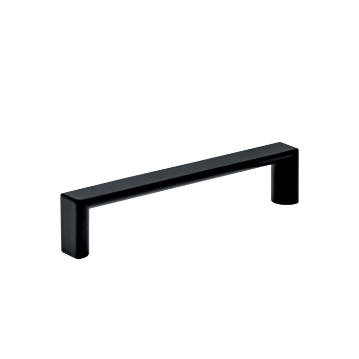 Jaladera de 96mm estilo 'Andamio' acabado negro, Hermex 45639