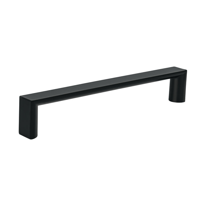 Jaladera de 128mm estilo 'Andamio' acabado negro, Hermex 45640
