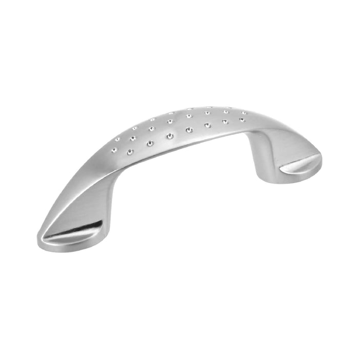 Jaladera metálica de 64mm estilo 'Elipse', níquel satinado 43619 JAL-1211