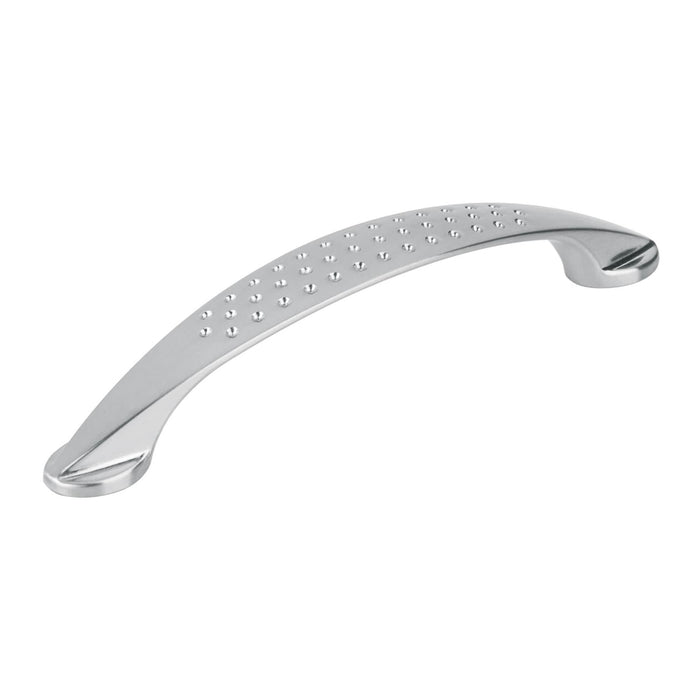 Jaladera metálica de 128mm estilo 'Elipse', níquel satinado 43621 JAL-1213