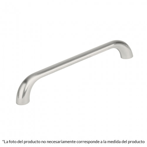 Jaladera de 96mm estilo 'Cádiz' acabado níquel satinado 45810 JAL-1611