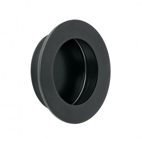 Jaladera de embutir circular No. 4 acabado negro 47803 JALED-64