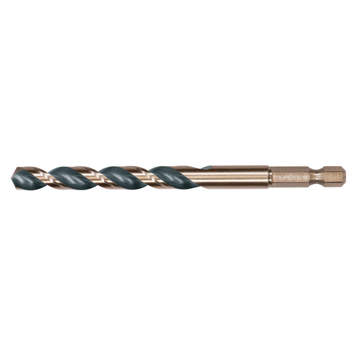Juego de 13 brocas HSS para metal en estuche, Truper Expert 11402 JBAV-13
