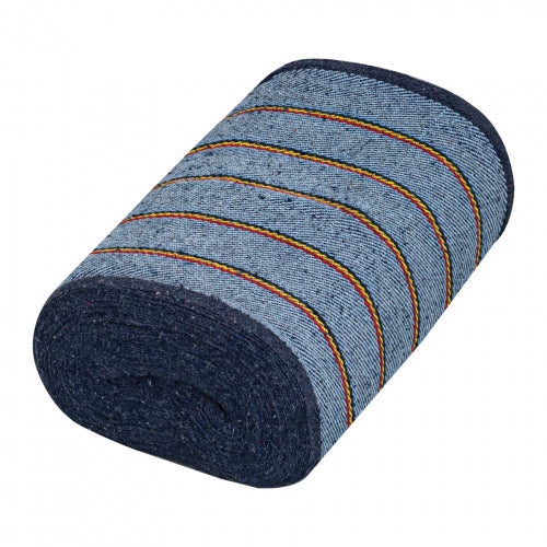 Rollo de 25 m de jerga sarga gruesa azul, Klintek 57058 JER-25A