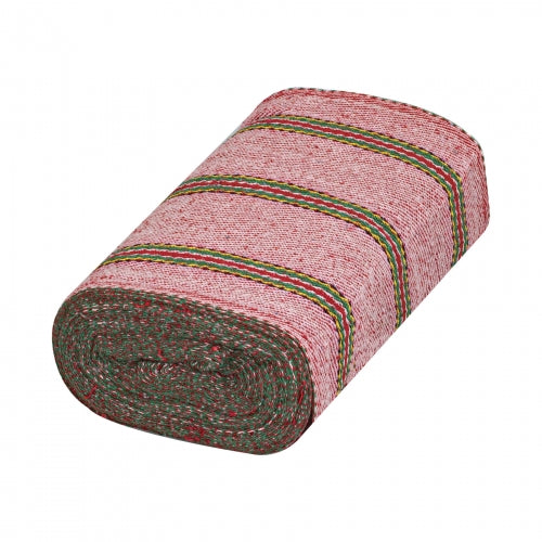 Rollo de 25 m de jerga sarga ligera roja, Klintek 57100 JER-25RL