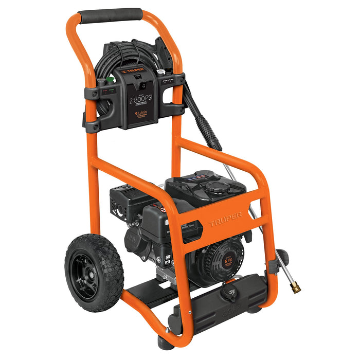Hidrolavadora con motor a gasolina, 2,800 PSI, Truper 12908 LAGAS-2800