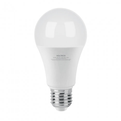 Lámpara LED A19 14 W (equiv. 100 W) luz cálida, caja Volteck 46593 LED-100C