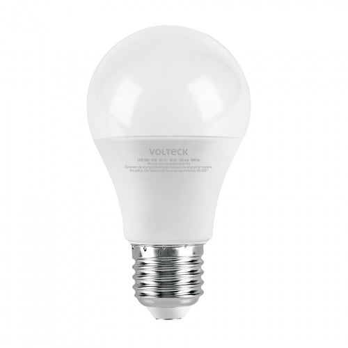 Lámpara LED A19 9 W (equiv. 60 W) luz cálida blíster Volteck 46859 LED-60C