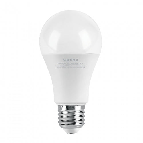 Lámpara LED A19 12 W (equiv. 75W) luz cálida blíster Volteck 46861 LED-75C