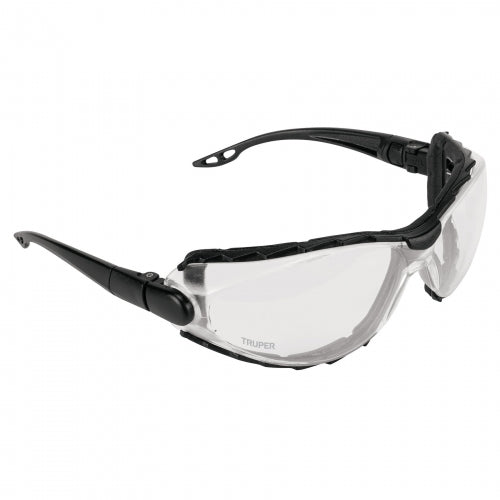 Lentes transp antiempaño c/marco de espuma y correa, Expert 101791 LEDE-TX