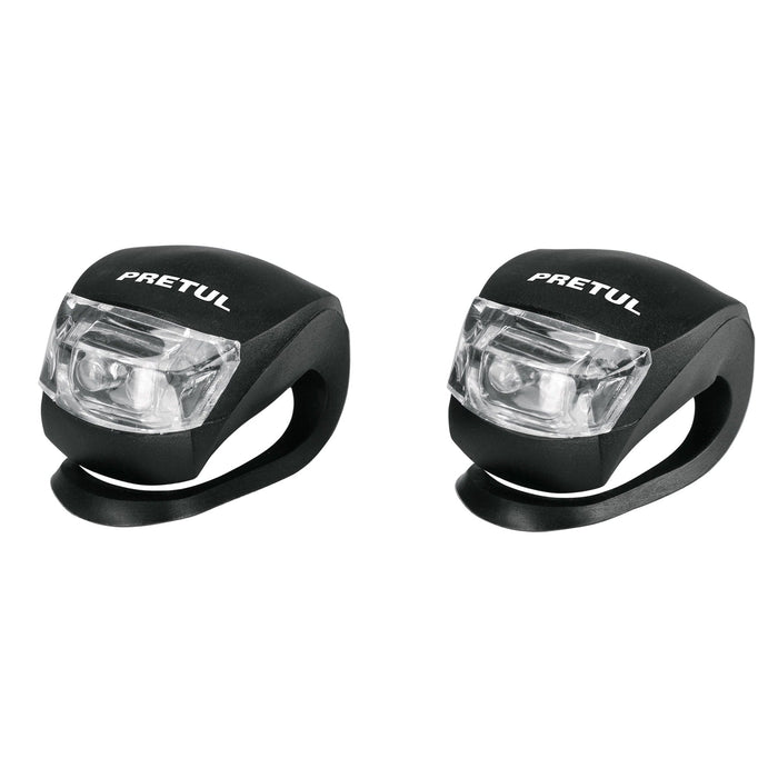 Juego de linterna trasera y delantera para bicicleta, Pretul 27050 LIBI-2P